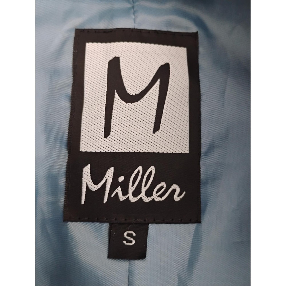 M. Miller Vest Womens Small Blue Wool Alpaca Blend Embroidered Alpine Made in US - Picture 3 of 6